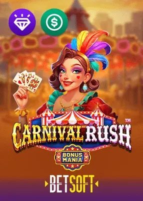 Carnival Rush pokie by Betsoft at Spinsy